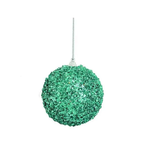Borla azucarada turquesa 8 cm caja x6 unidades