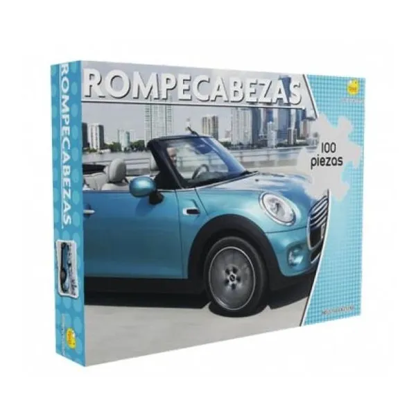 Rompecabezas 100 p mini cooper