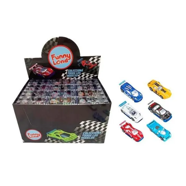 Autos 8 cm free wheels metal en cajita plástica exhibidor