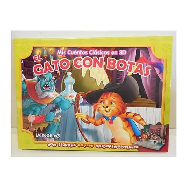 Clasicos 3d-el gato con botas