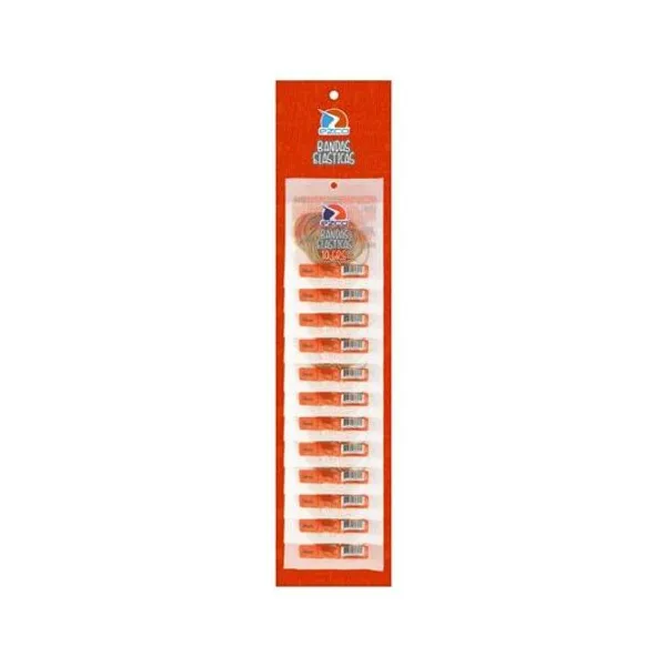 Bandas elasticas 38 mm 10 g en bolsa x12 Ezco