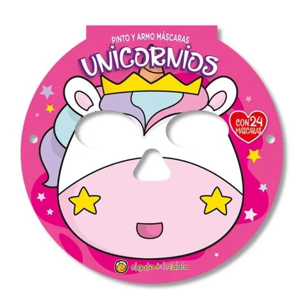 Pinto y armo máscaras - unicornios