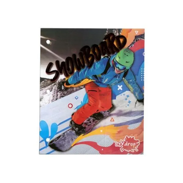 Carpeta n.° 3 dos tapas snowboard ii inkdrop