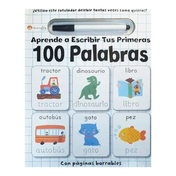 Aprende a escribir tus primeras 100 palabras