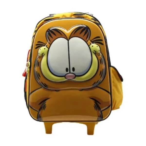 Mochila garfield 16""/17,5 l. con carro