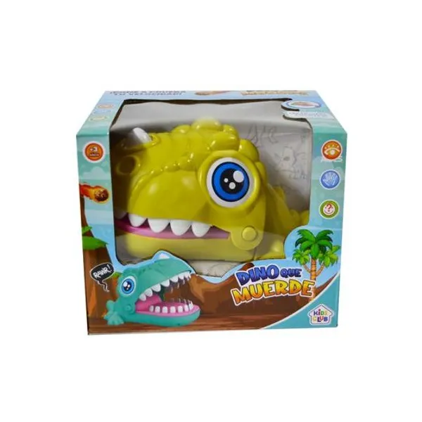 Juego dino que muerde en caja 16x13x13 cm