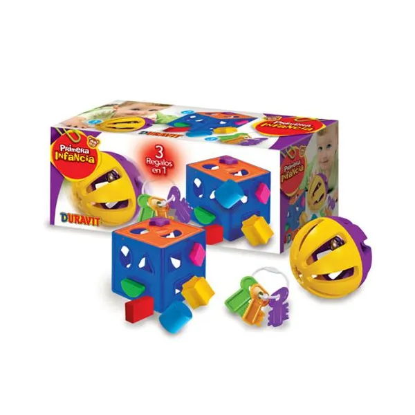 Set didáctico Duravit primera infancia 3 juegos
