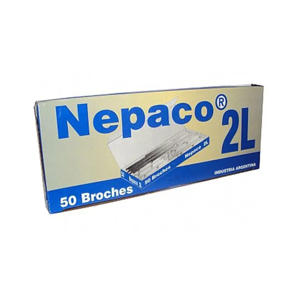Nepaco n.° 2l metal cj.x 50 unid.