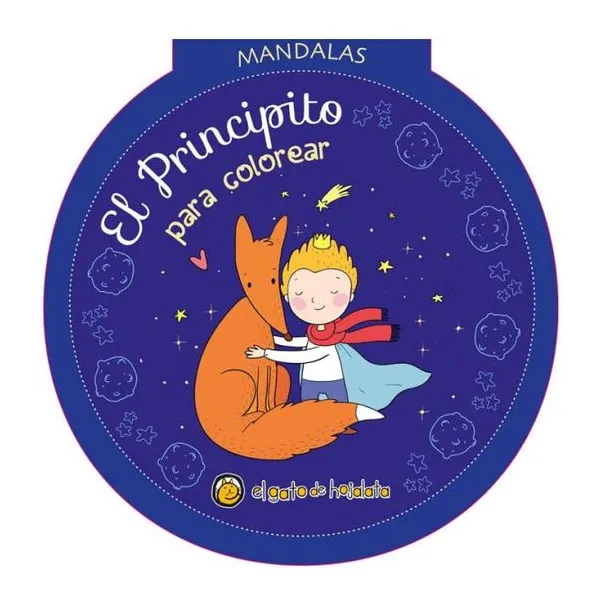El principito para colorear- mandalas para niños