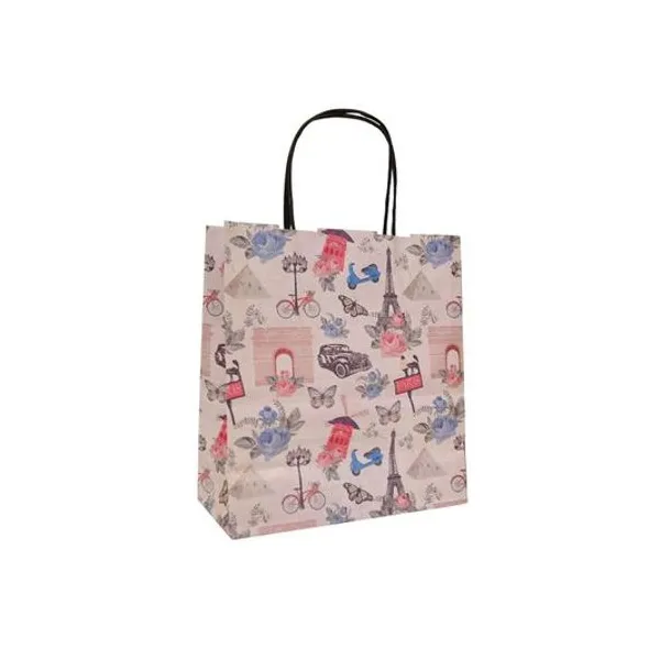 Bolsa zafiro paris 18x08x20 cm x unidad