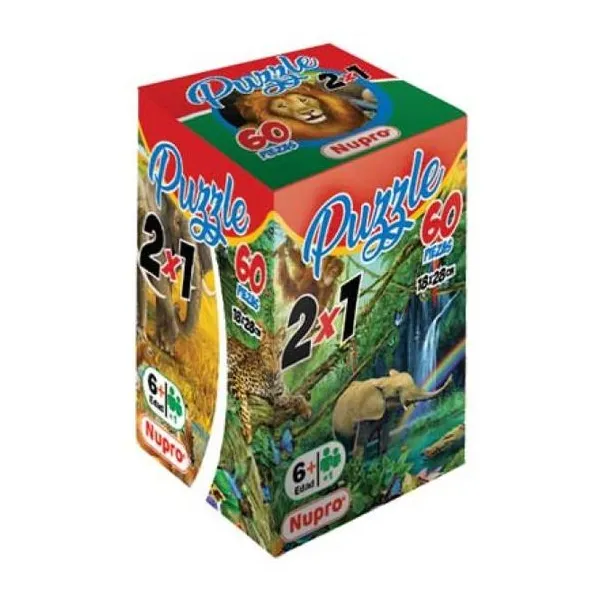 Puzzle x60 (2 x1) - selva