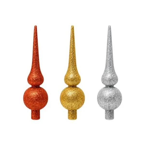 Puntal glitter 17 cm x1 colores surtidos