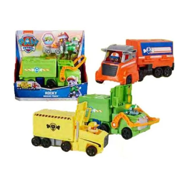 Paw Patrol - vehículo con figura y accesorios para lanzar. surtido
