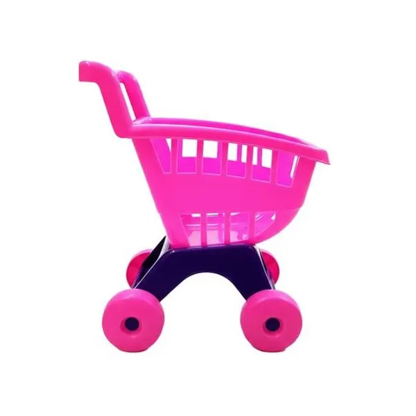 Carro de super plástico x1 colores surtidos