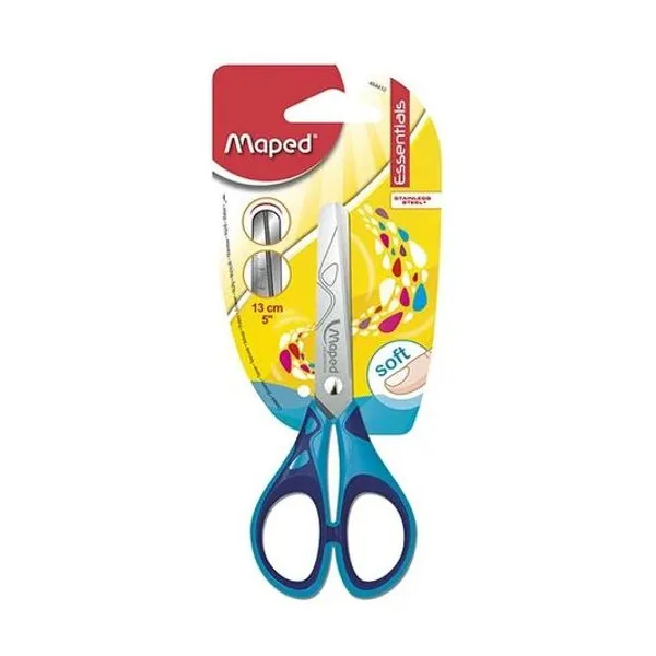 Tijera escolar essential soft 13 cm blister x1 Maped