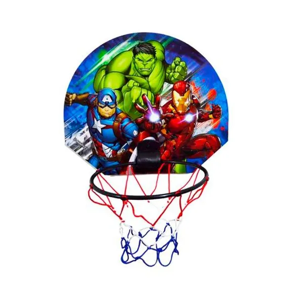 Tablero y aro de básquet Avengers 40x34x24 cm