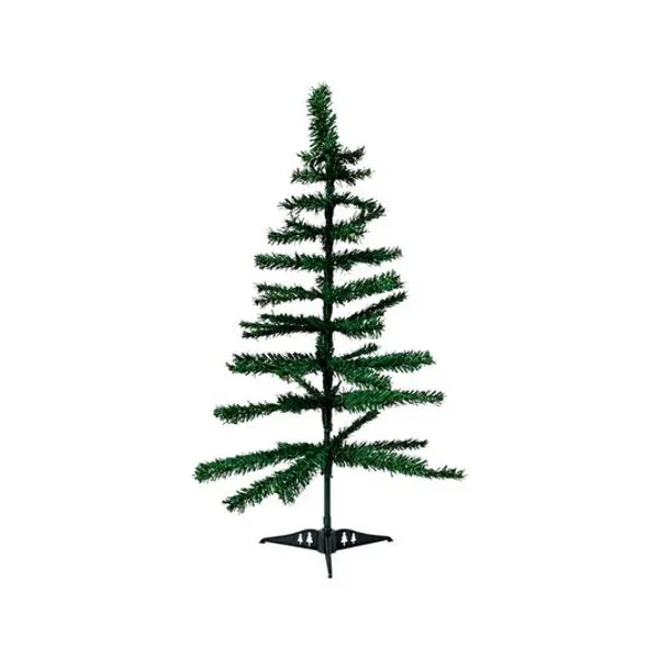 Árbol de navidad verde 90 cm 80 ramas x1