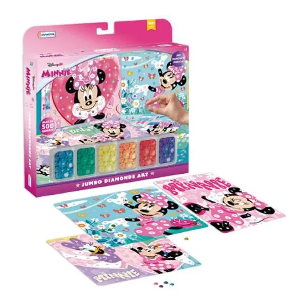 Jumbo diamonds.art. set para crear escenas coloridas con gemas