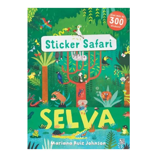 Sticker safari: selva