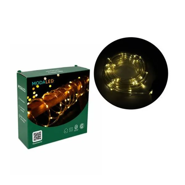 Luces led en manguera blanco calido 5 mts 220v modaled - sdd