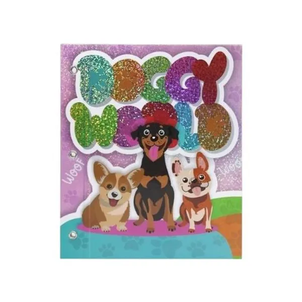 Carpeta n.° 3 dos tapas doggy world modelos surtidos rexon