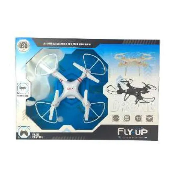Dron 360° a radio control con estabilizador y 6 frecuencias diferentes 2 colores