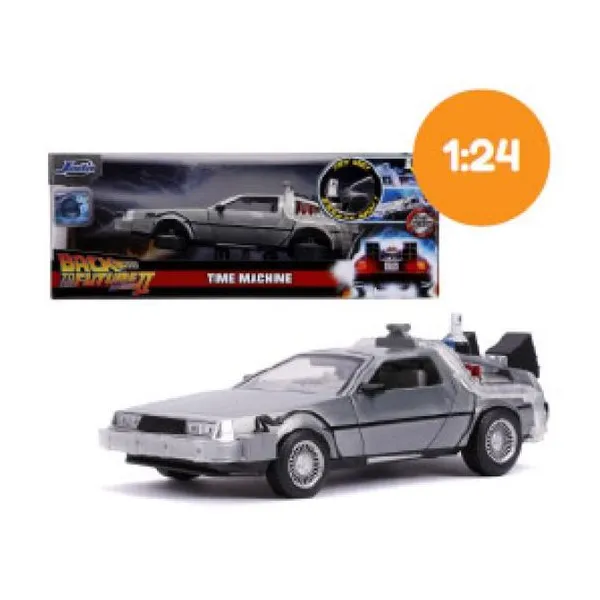 Jada - auto escala 1:24 back to the future 2 delorean - en caja