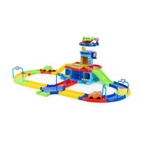 Play city airport with street (box)