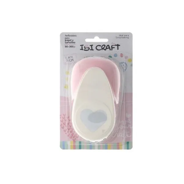 Perforadora artistica para goma eva ibi craft 50 mmcorazon