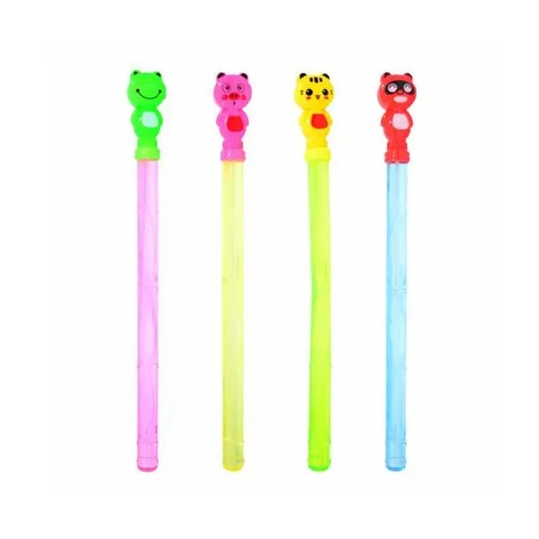 Burbujero stick animal 51x5x3 cm en bolsa x1 surtido