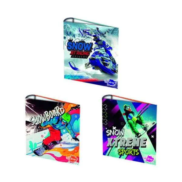 Carpeta carta 3x40 snowboard x1 inkdrop