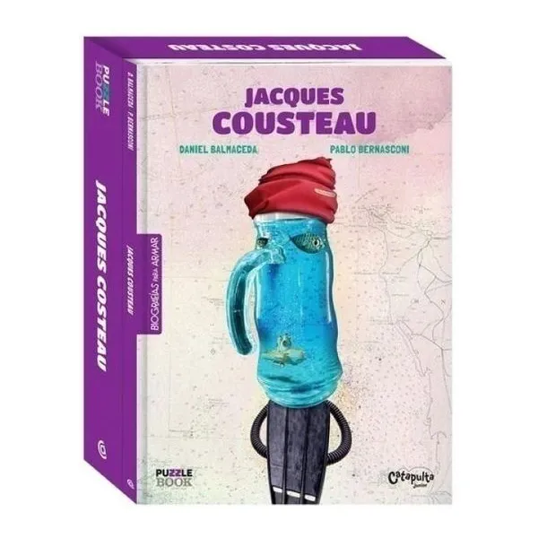 Jacques cousteau- libro+ puzzle 300 piezas