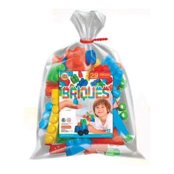Bolso pvc briques x29 piezas