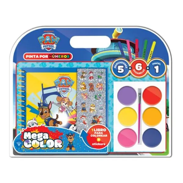Paw Patrol mega color