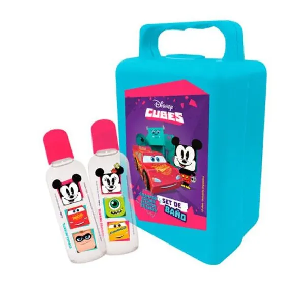 Set de baño-shampoo+espuma de baño cubes -p r o m o