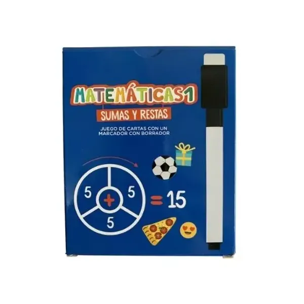 Cartas educativas barco de papel matematicas 1-sumas y restas