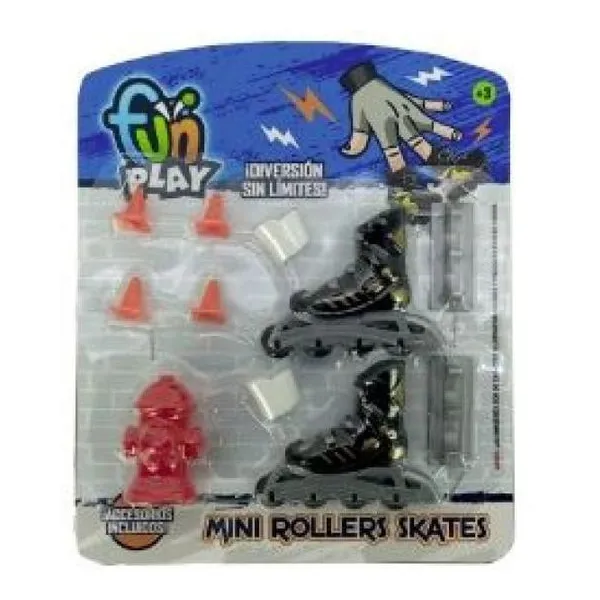 Mini rollers para dedos con accesorios fun play