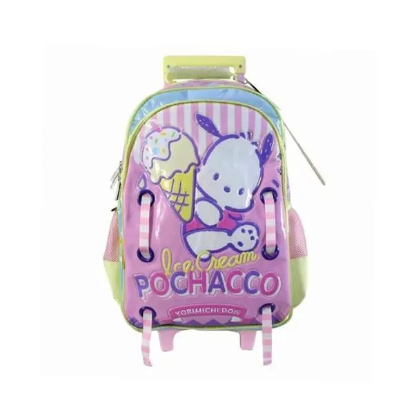 Mochila 18" carro pochacco sanrio game Cresko