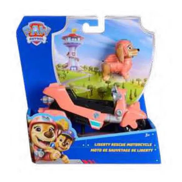 Paw Patrol - vehículo con figura cachorro liberty