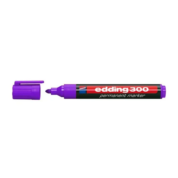 Marcador Edding e 300 permanente para red.3 mmvioleta