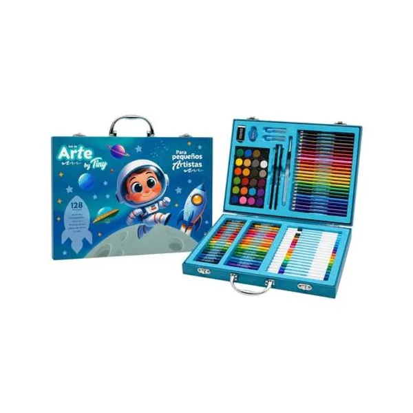Set de Arte astronauta 128 piezas 35x25x5 cm Tiny