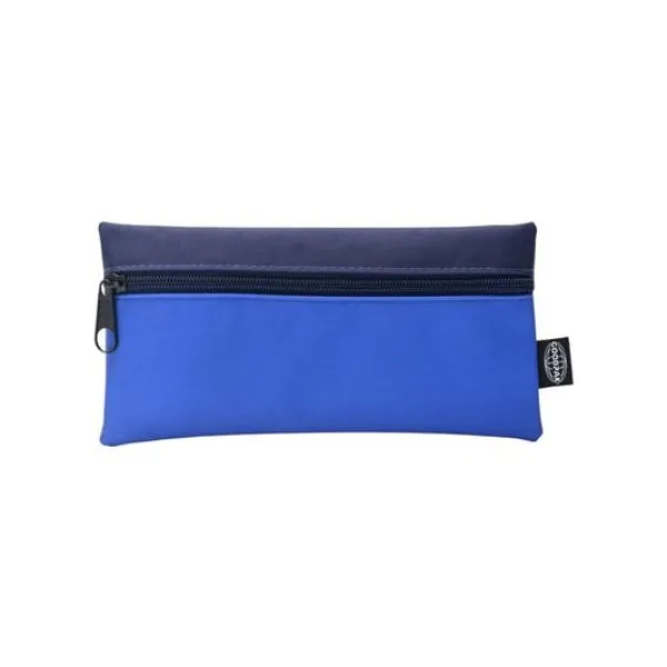 Cartuchera 1 cierre degrade azul 22x11.5 cm goodpak
