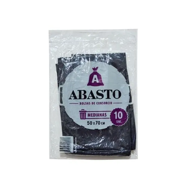 Bolsas de consorcio 50x70 cm x10 unidades abasto