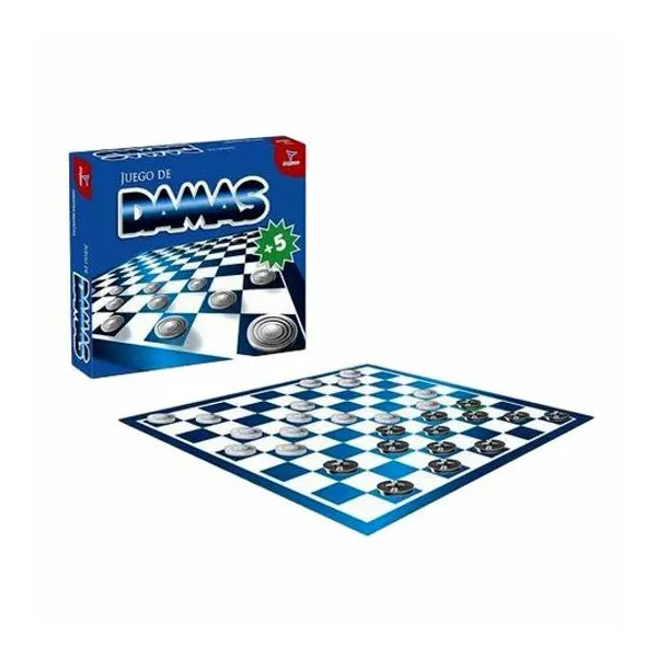 Juego de damas 28x26 cm en caja Toto Game