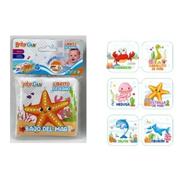 Librito didáctico para baño babygus