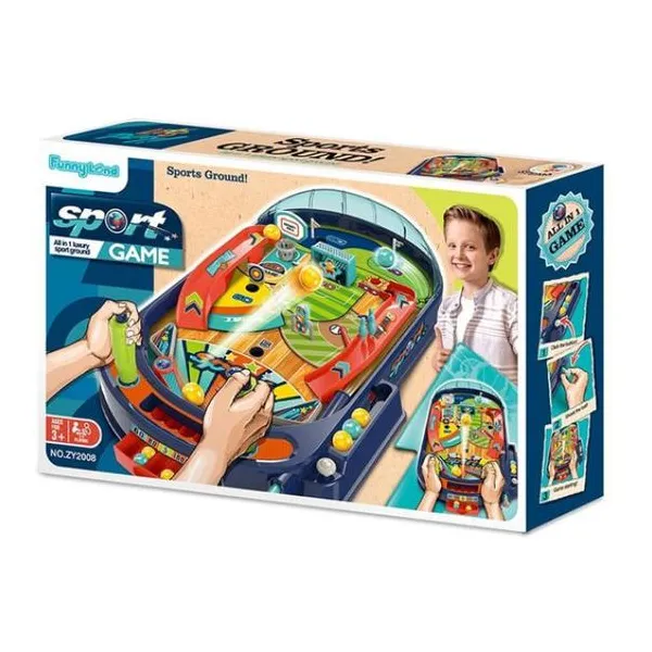 The playground pinball stand