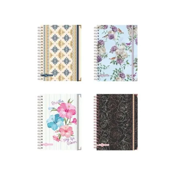 Agenda 2027 15x21 cm dos dias por página eco chic 323 páginas ry