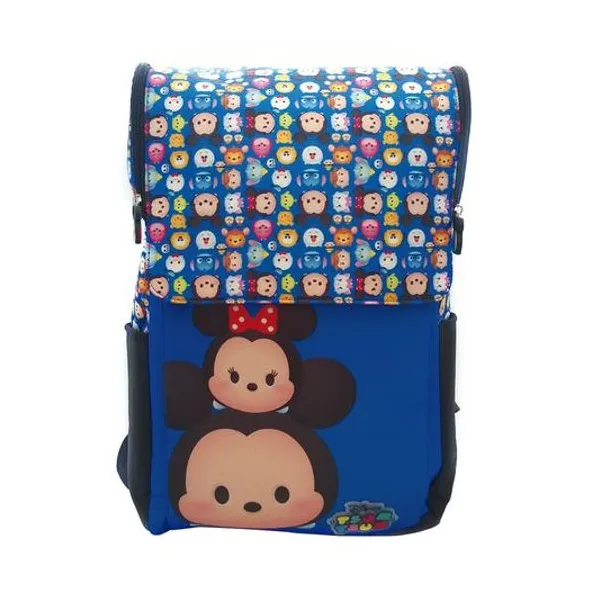 Mochila 18" espalda neoprene tsum tsum Cresko