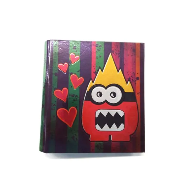 Carpeta escolar rexon cartone monsters metallic