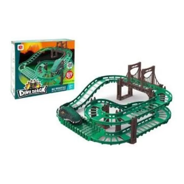 Pista dino track auto dinosaurio 21 18 cm